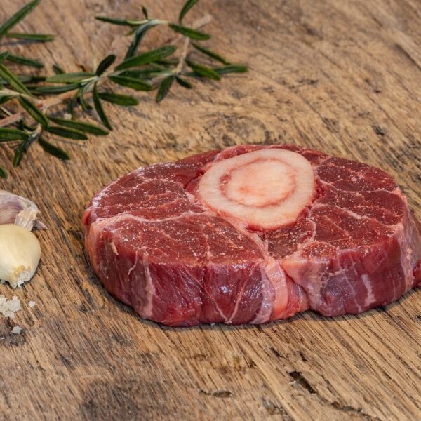 Biologische runderschenkel van Black Angus rundvlees van Woudstra’s Pleats in Friesland